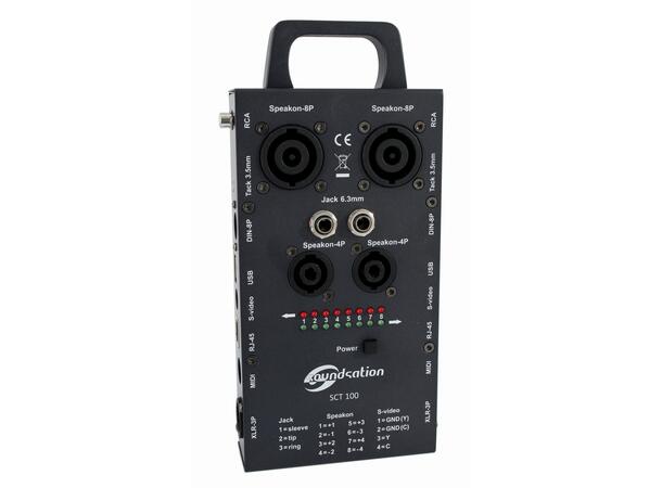 Soundsation SCT100 kabeltester Et must for lydteknikeren!
